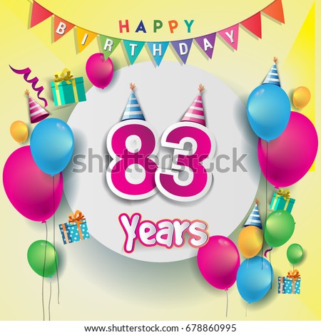 83 Birthday Stock Images, Royalty-Free Images & Vectors | Shutterstock