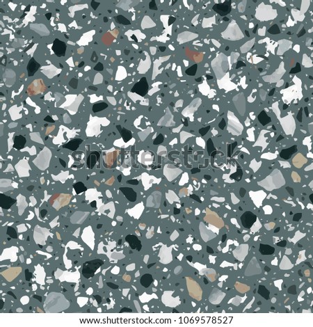Terrazzo Flooring Vector Seamless Pattern Texture Of Classic Italian Type Floor In Venetian Style Terrazzo Flooring Vector Seamless Pattern Texture Of Classic Italian Type Floor In Venetian Style