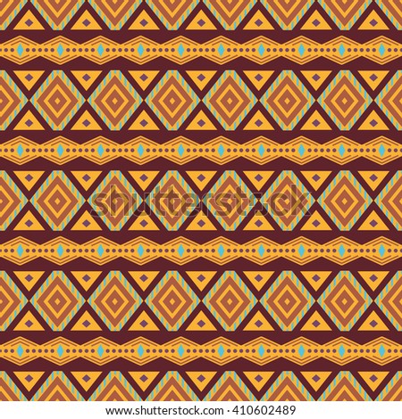 Tribal Vector Seamless Fabric Pattern Hand Stock Vector 133278929 ...