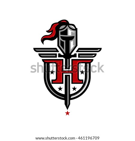 Fire Shield Logo Stock Vector 464375144 - Shutterstock