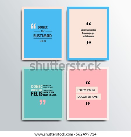 vector poster template quotes motivation quotes stock vector