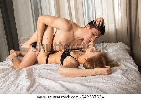Naked Man And Women Snogging