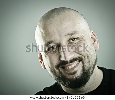Half-bald head Stock Photos, Images, & Pictures | Shutterstock