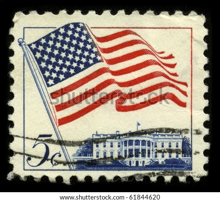 Usa Circa 1960 Stamp Printed Usa Stock Photo 61815640 - Shutterstock