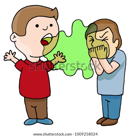 Image Two Men Talking Bad Foul Stock Vector 1009258024 - Shutterstock