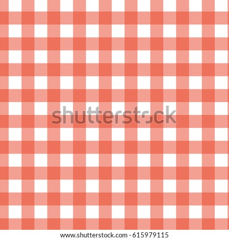 Red White Checkered Tablecloth Stock Vector 583663249 - Shutterstock