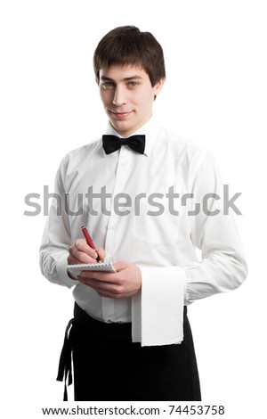 stock-photo-handsome-man-waiter-in-uniform-with-pen-and-notebook-waiting-an-order-isolated-74453758.jpg