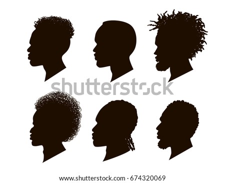 Afro Silhouette Stock Images, Royalty-Free Images & Vectors | Shutterstock