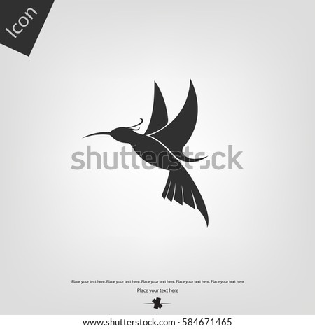 Figure Shows Bird Swallow Stock Vector 125732915 - Shutterstock