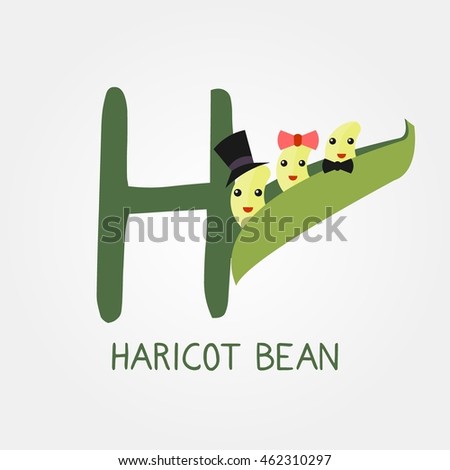 fruits vegetables alphabet education great kids stock vector vegetables that start with the letter h