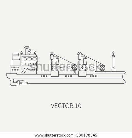 vintage bunting vintage port ships