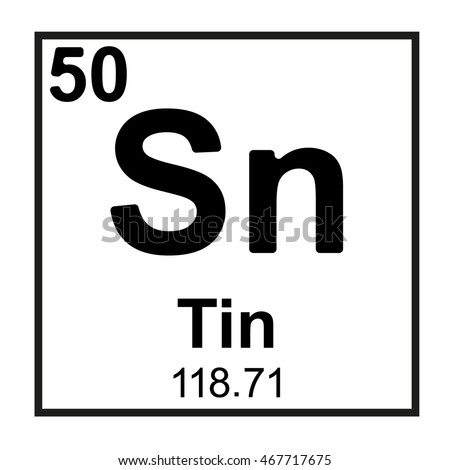 tin periodic table element on ElenaTlt's Portfolio Shutterstock