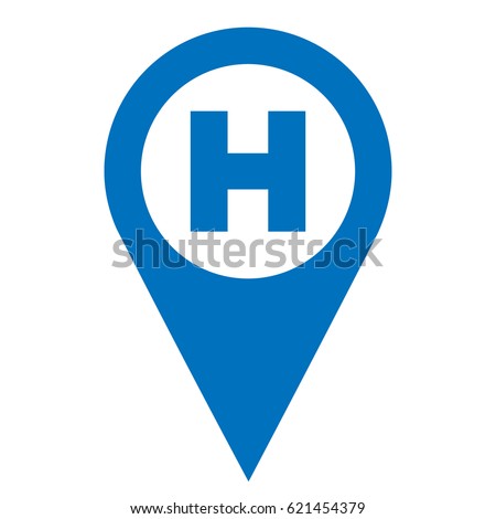 Hospital Symbol On Map Stock Images, Royalty-Free Images & Vectors ...