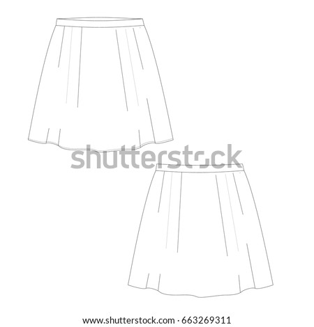 Puffy Skirt Stock Images Royalty-Free Images Vectors Shutterstock