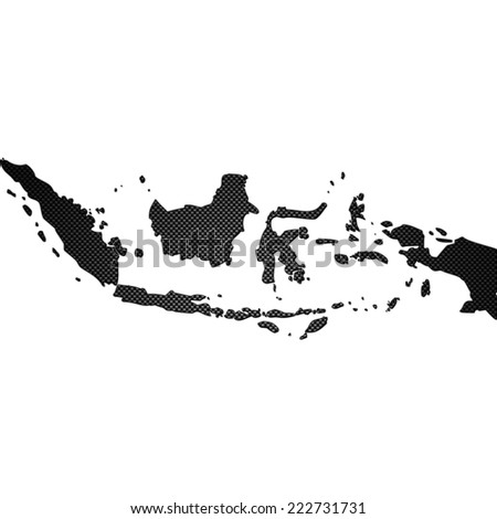 Grey Map Indonesia Stock Vector 318904502 - Shutterstock