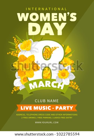 spring flyer design