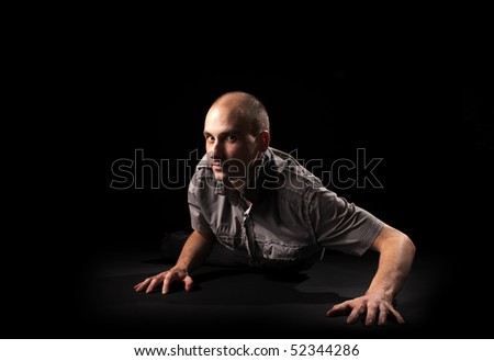 Man Crawling Stock Photos, Images, & Pictures | Shutterstock