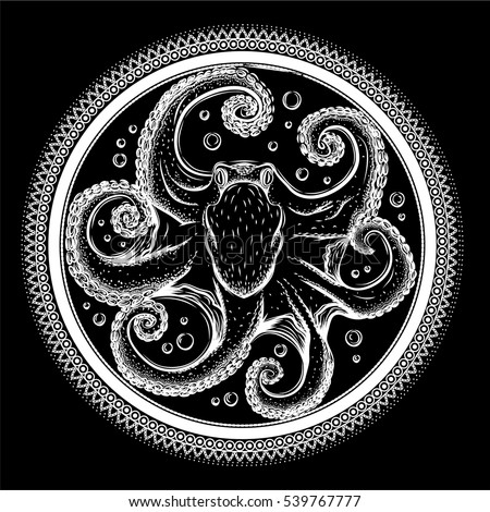 Download Mandala Octopus Svg Ideas - Free Layered SVG Files