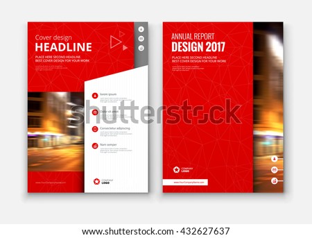 Brochure Cover Design Corporate Business Template Stock Vector 432627637 Shutterstock Industrial Catalog Template