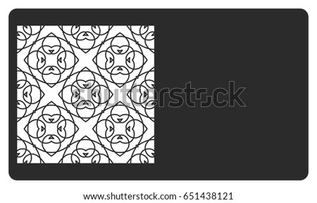 Zentangle Stylized Alphabet Letter L Doodle Stock Vector 458114848 Shutterstock Business Card Cutting Template