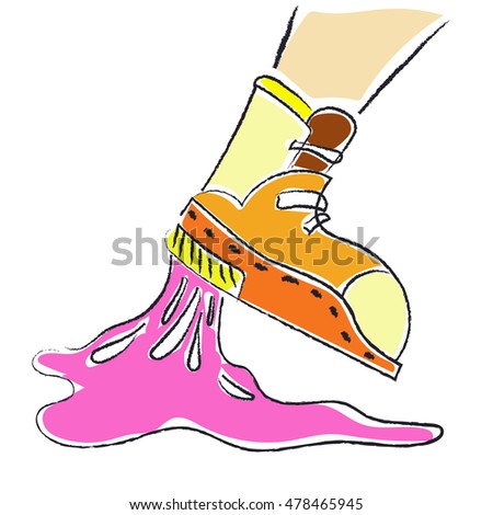 Chewing Gum Shoe Stock Images, Royalty-Free Images & Vectors | Shutterstock