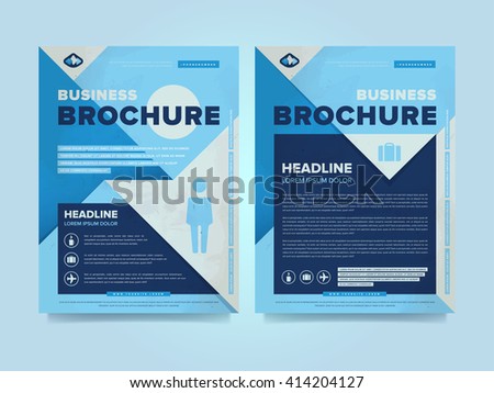 Corporate Brochure Flyer Design Layout Template In A4 Size Vector Eps10 Creative Poster With Corporate Brochure Flyer Design Layout Template In A4 Size Vector Eps10 Creative Poster With