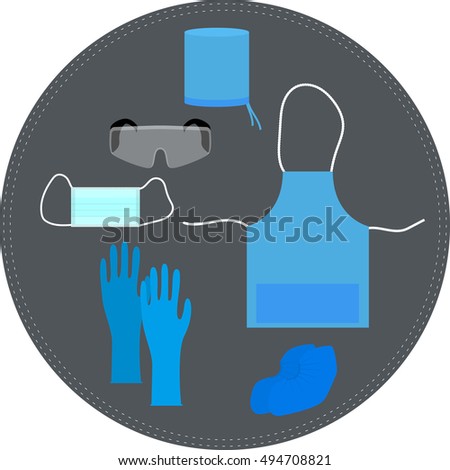 medical clothing and accessories for working