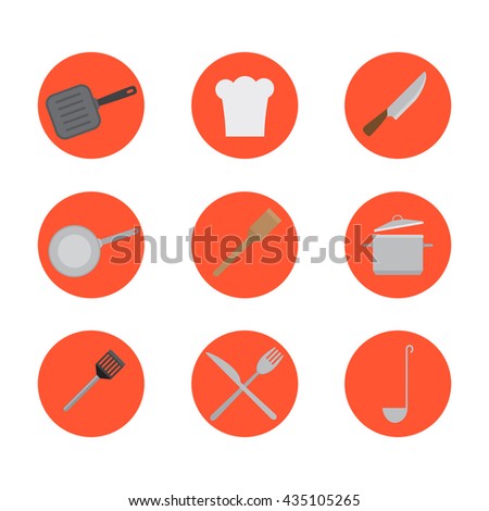 Restaurant Kitchenware restaurant kitchen cooking equipment drop shadow stock Restaurant Kitchenware restaurant kitchen cooking equipment drop shadow stock