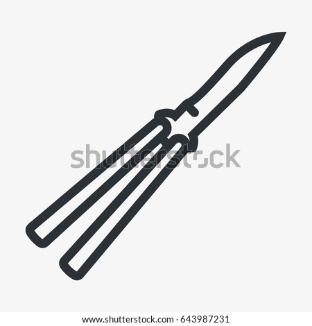Free Free 347 Butterfly Knife Svg SVG PNG EPS DXF File