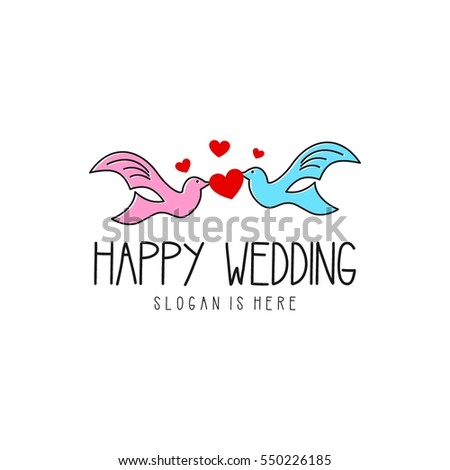 Pet Shop Logo Design Template Vector Stock Vector 538010479 Shutterstock Wedding Logo Design Template
