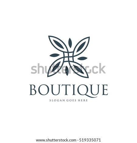 Beauty Boutique Logo Series Vector de stock519335071: Shutterstock