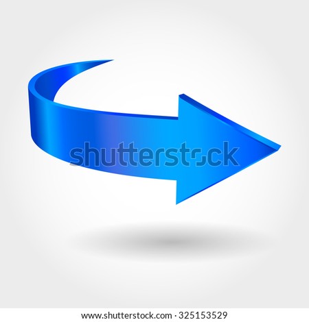 Set 4 Different Colored Arrow Circles Stock Vector 63375439 - Shutterstock