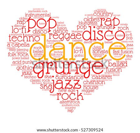 Dance Word Cloud Heart Italic Font Gradient Grey Background Love Of Dance Word Cloud Heart Italic Font Gradient Grey Background Love Of