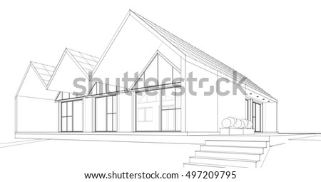 House Sketch Stock Images, Royalty-Free Images & Vectors | Shutterstock