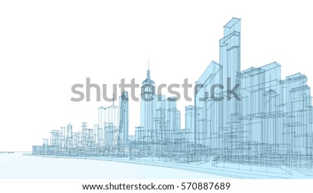 Watercolor Sketch Dubai City Buildings Vector Stock Vector 719244064 ...