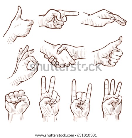 drawing hand gestures