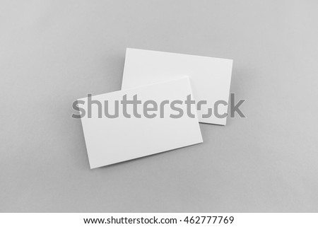 blank business cards