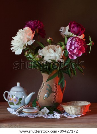 Still Life Flowers By Eelke Jelles Stock Illustration 397842985 ...