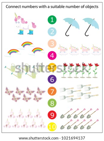 mathematics kindergarten worksheet kids printable game