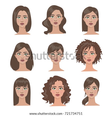 Female Hairstyles Chart