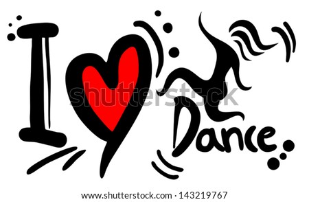 Download Love Dance Stock Vector 143219767 - Shutterstock