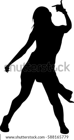 Dancer Silhouette Stock Images, Royalty-Free Images & Vectors