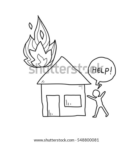 Burning House Stock Images, Royalty-Free Images & Vectors | Shutterstock