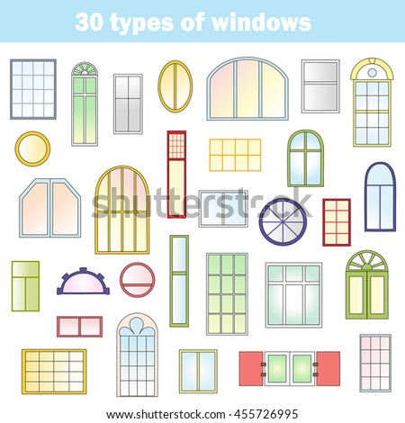 window types and names uk