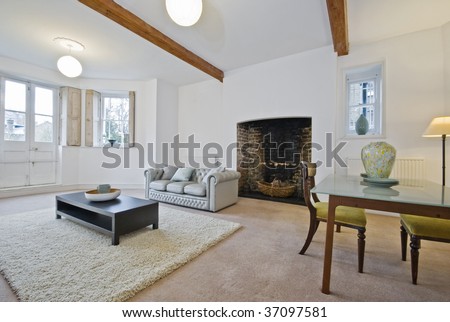 Wall Facade Made Natural Granite Stone Stock Photo ...