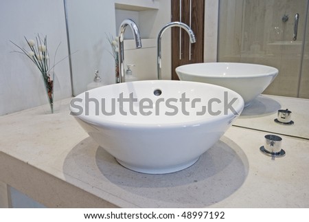 Designer Sink detail rectangular designer kitchen sink chrome stock photo Designer Sink detail rectangular designer kitchen sink chrome stock photo