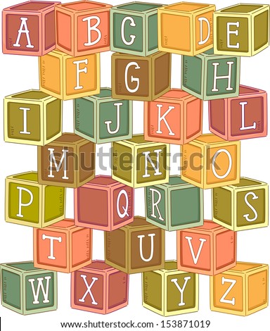 Alphabet blocks Stock Photos, Images, & Pictures | Shutterstock