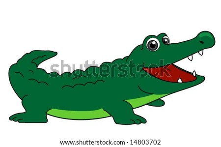 Alligator Vector Stock Vector 14803702 - Shutterstock