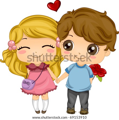 Cartoon Couple Love Stock Photos, Images, & Pictures | Shutterstock