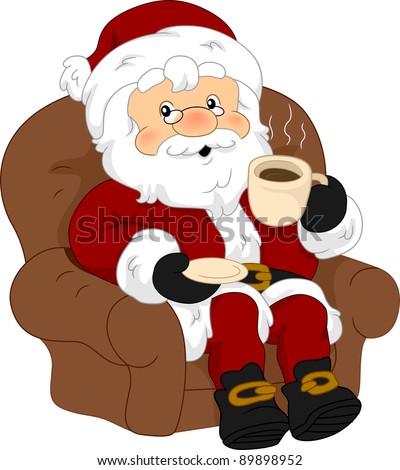 Santa Coffee Stock Images, Royalty-Free Images & Vectors | Shutterstock